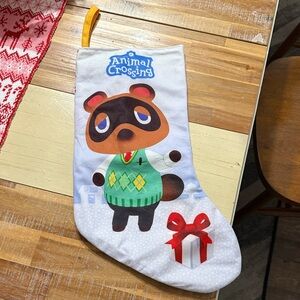 Animal Crossing Christmas Stocking